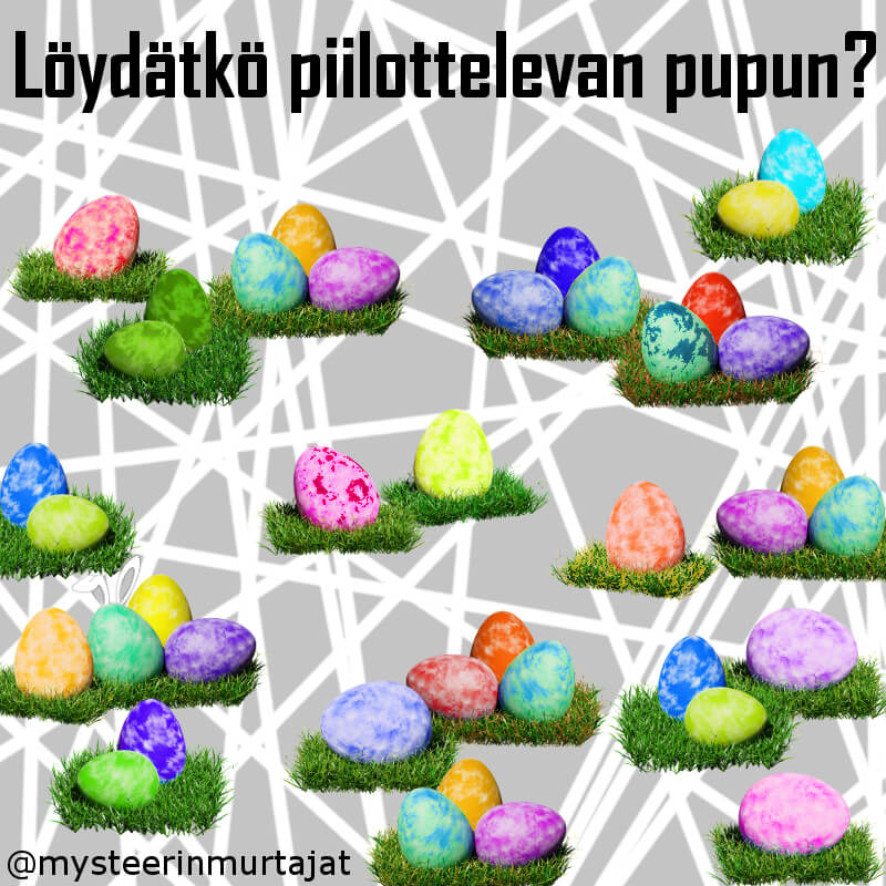 Viikkopulma 16: "Pupu piilossa"