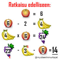 Viikkopulma 26: ratkaisu